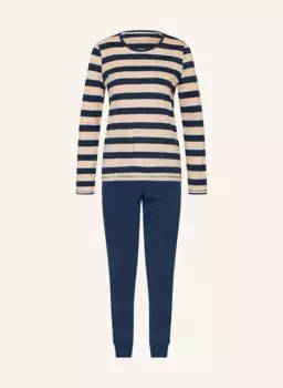 Пижамы casuals essentials Schiesser, синий