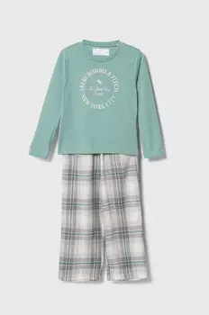 Пижамы для мальчиков Abercrombie & Fitch, зеленый