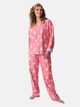 Пижамы фланелевые Pj Salvage, красный