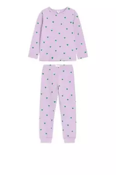 Пижамы из джерси Arket, фиолетовый