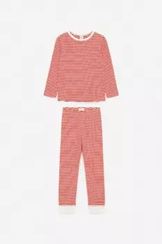 Пижамы из джерси Arket, красный