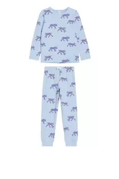 Пижамы из джерси Arket, синий