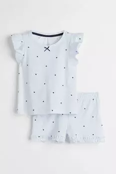 Пижамы из джерси H&M, белый