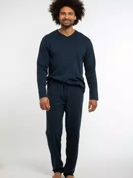 Пижамы из органического хлопка Ammann, синий