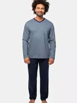 Пижамы из органического хлопка Ammann, синий