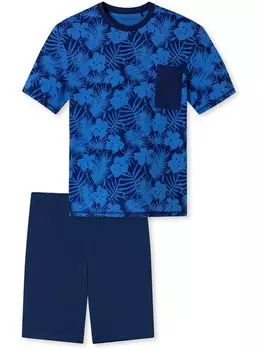 Пижамы из органического хлопка Schiesser, синий