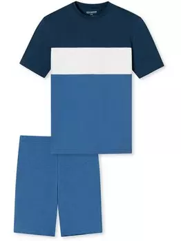 Пижамы из органического хлопка Schiesser, синий