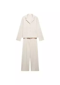 Пижамы MANGO TEEN Atlantic, бежевый