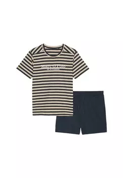 Пижамы Mix & Match Хлопок Marc O'Polo, бежево-бело-голубой