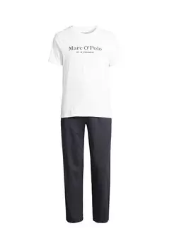 Пижамы Mix & Match из органического хлопка Marc O'Polo, цвет Dark Navy / White Cotton