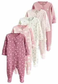 Пижамы MULTI PRINTED 5 PACK Next, цвет pink