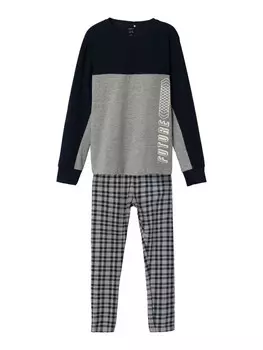 Пижамы NAME IT, серо-голубой