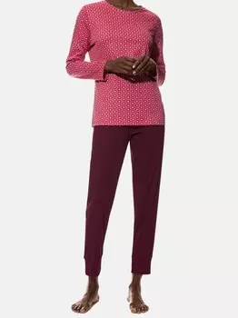 Пижамы народные цветы Mey, розовый