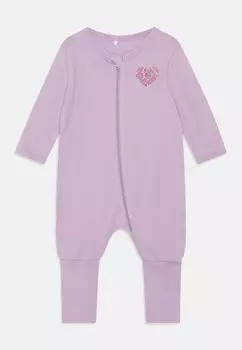 Пижамы NBFNIGHTSUIT ZIP PETIT FLOWER 2 PACK Name it, фиолетовый