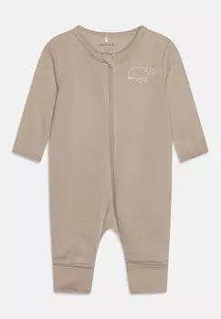 Пижамы NBNNIGHTSUIT ZIP UNISEX 2 PACK Name it, бежевый