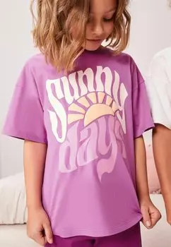 Пижамы Next, фиолетовый