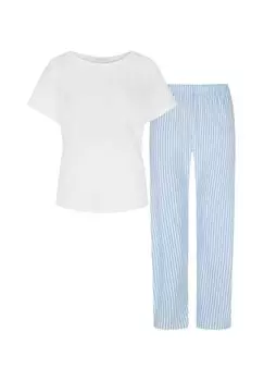 Пижамы Night2Day из органического хлопка mey, цвет Dream Blue