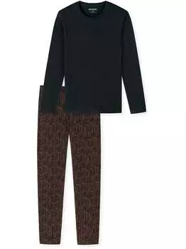 Пижамы повседневное ночное белье Schiesser, серый