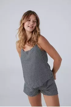 Пижамы с принтом Herita, черный