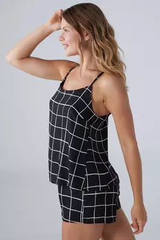 Пижамы с принтом Herita, черный