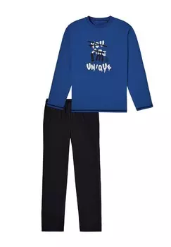 Пижамы Schiesser, темно-синий