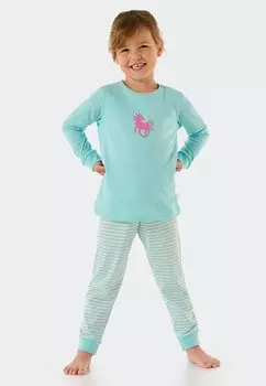 Пижамы SET Schiesser, бирюзовый
