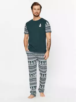 Пижамы стандартного кроя Brave Soul, зеленый