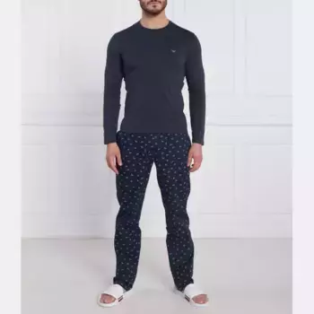Пижамы стандартного кроя Emporio Armani, синий