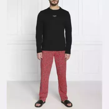 Пижамы стандартного кроя Guess, черный