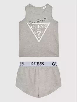 Пижамы стандартного кроя Guess, серый
