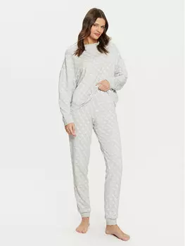 Пижамы стандартного кроя Guess, серый
