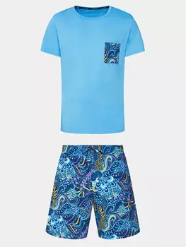 Пижамы стандартного кроя Hom, синий