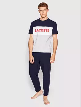 Пижамы стандартного кроя Lacoste, синий