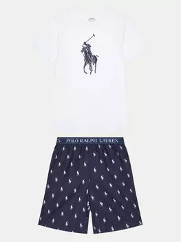 Пижамы стандартного кроя Polo Ralph Lauren, синий