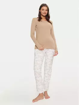 Пижамы стандартного кроя Selmark, бежевый