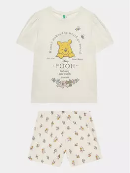 Пижамы стандартного кроя United Colors Of Benetton, экрю