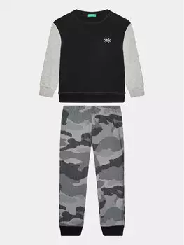 Пижамы стандартного кроя United Colors Of Benetton, черный