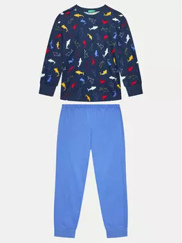 Пижамы стандартного кроя United Colors Of Benetton, синий