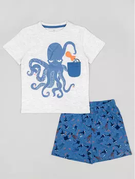 Пижамы стандартного кроя Zippy, серый