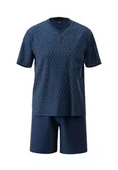 Пижамы Вельвет из органического хлопка AMMANN, темно-синий