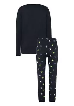 Пижамы в комплекте и вид с этикетки Polo Sylt, синий