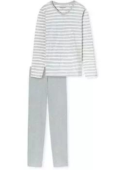 Пижамы в повседневном стиле Schiesser, серый