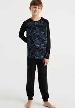 Пижамы WE Fashion, черный