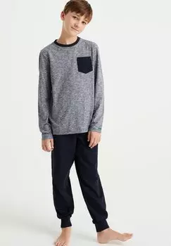 Пижамы WE Fashion, синий