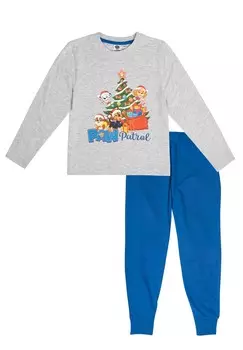 Пижамы XMAS FR-CHRISTMAS WINTER LANGARM MIT SET Paw Patrol, серый