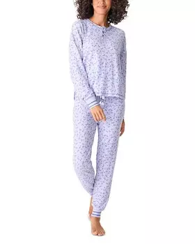 PJ Salvage Peace & Love в пижамном комплекте, фиолетовый