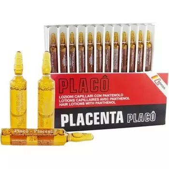 Placo Ампулы для интенсивного лечения волос Placenta Intensive Hair Treatment против выпадения волос 10 мл
