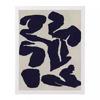 Плакат All Over The Poster Club Curves + полная фоторамка Тора El Corte Ingls, белый