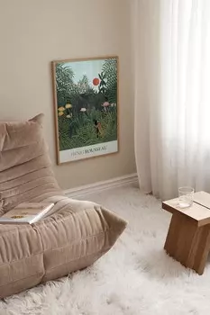 Плакат «девственный лес» анри руссо Postery, 50x70 см, зеленый