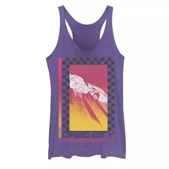 Плакат Disney/Pixar Cars Juniors Drag City Flames с графическим танком Licensed Character